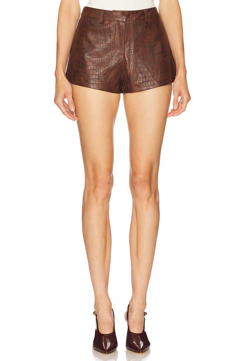 revolve x REVOLVE Wendy Croc Mini Short