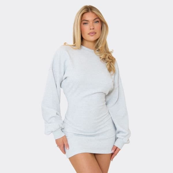 EGO EGO Grey Sweat Dress