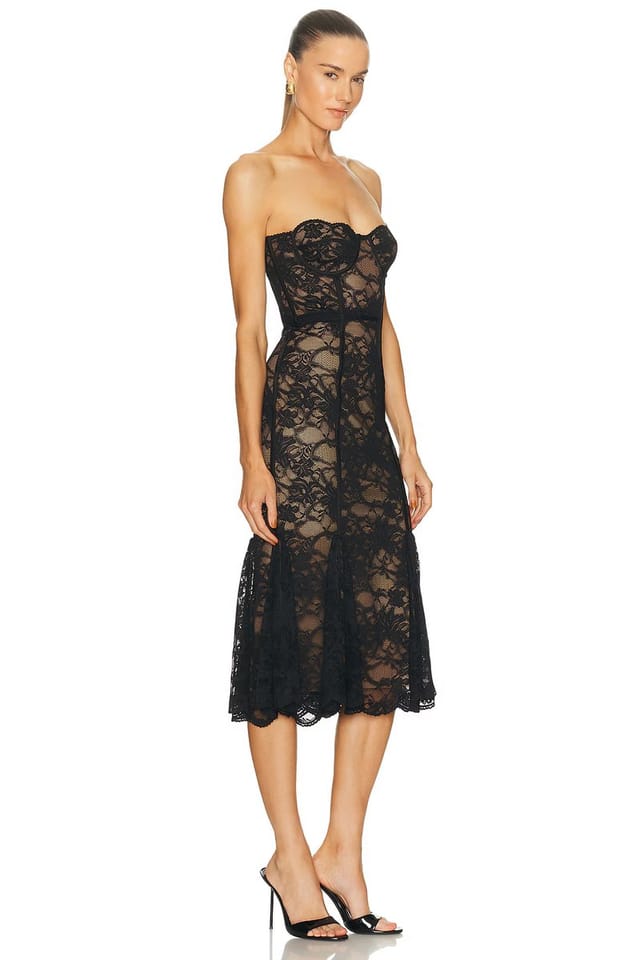 revolve Lucienne Lace Midi Dress - 2