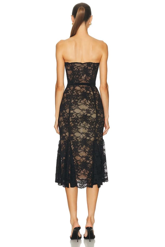 revolve Lucienne Lace Midi Dress - 3