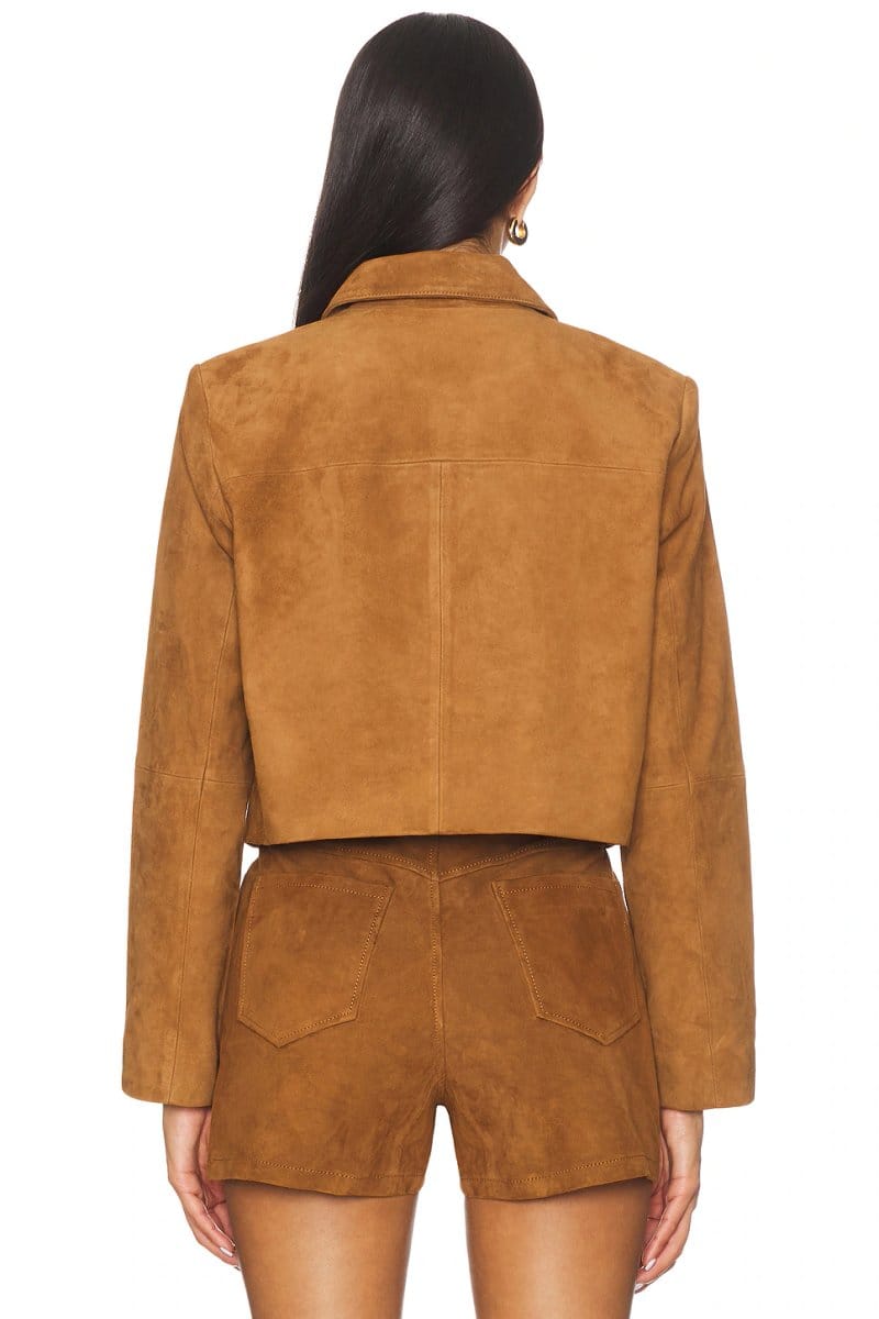 revolve Sullivan Suede Jacket - 4