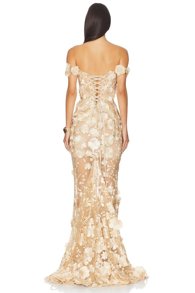 revolve Jasmine Off The Shoulder Gown - 3