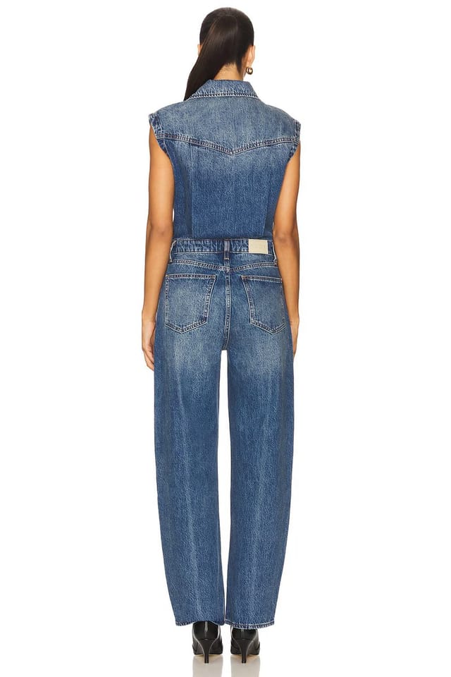 revolve Ace Sleeveless Barrel Leg Jumpsuit - 3