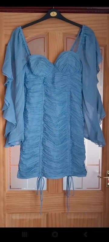 Asos luxe Brand new Ladies Corseted Special Occasion Mini Dress (size 12)