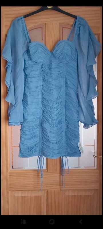 Asos luxe Brand new Ladies Corseted Special Occasion Mini Dress (size 12) - 3