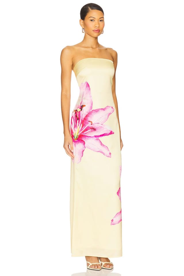 revolve Lyza Strapless Maxi Dress - 2