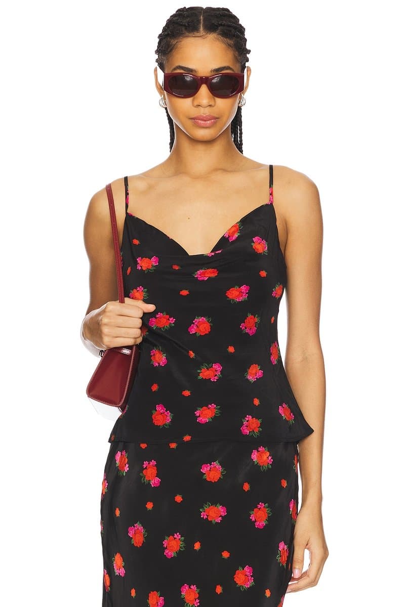 revolve Monroe Cowl Neck Cami