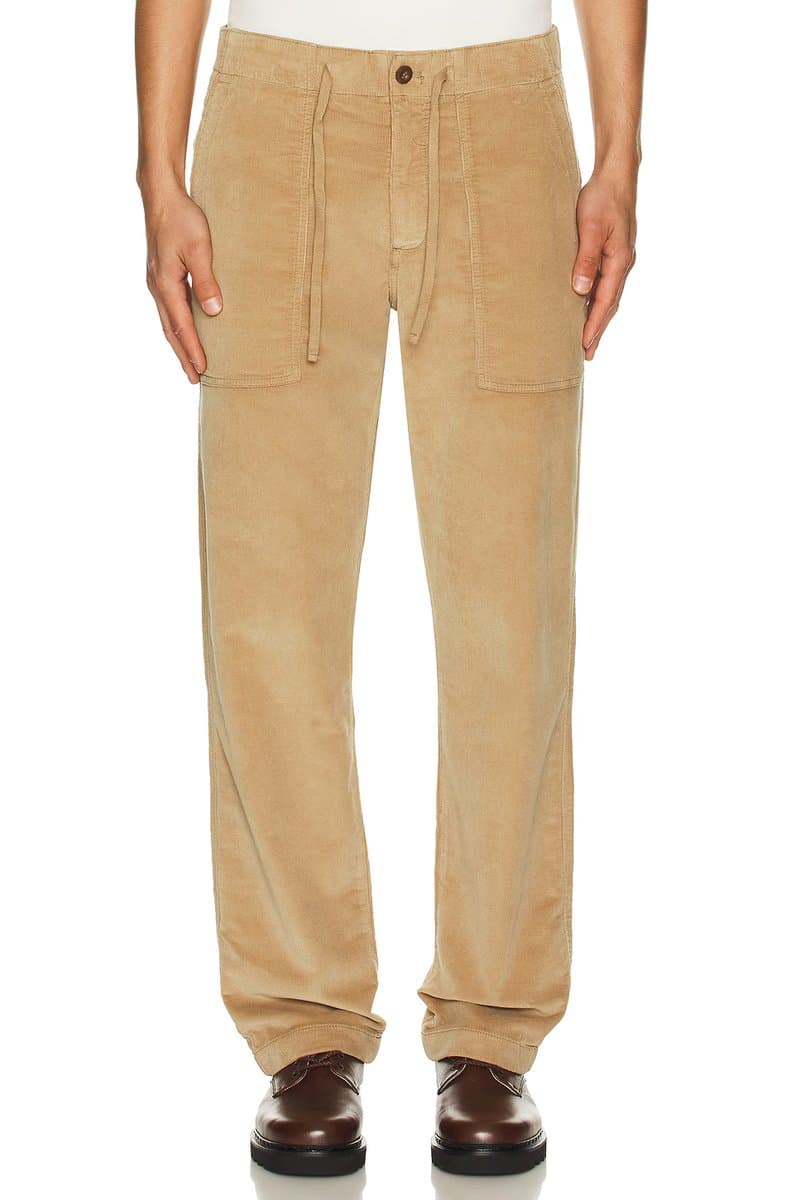revolve Stretch Terry Corduroy Utility Pant
