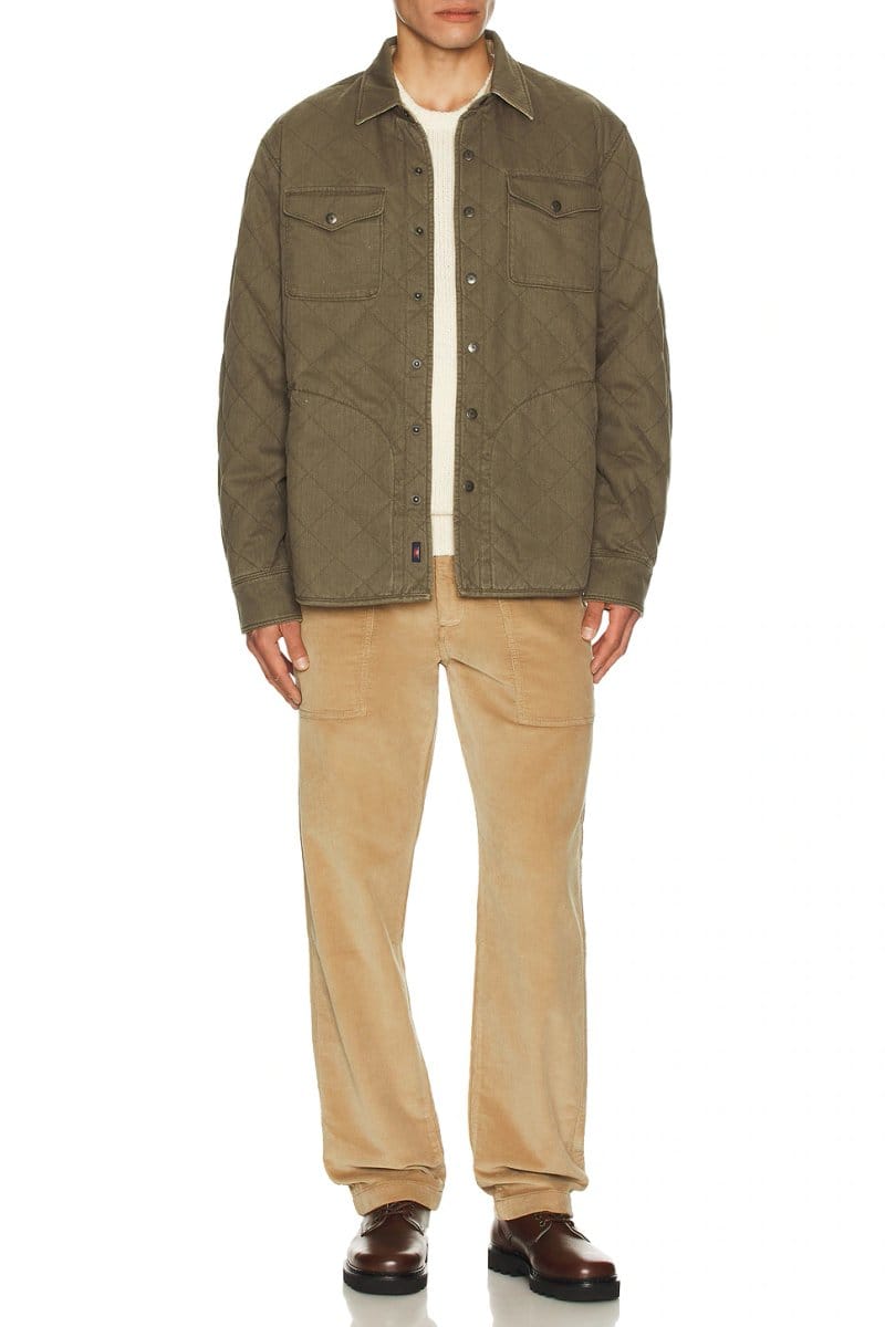 revolve Stretch Terry Corduroy Utility Pant - 4