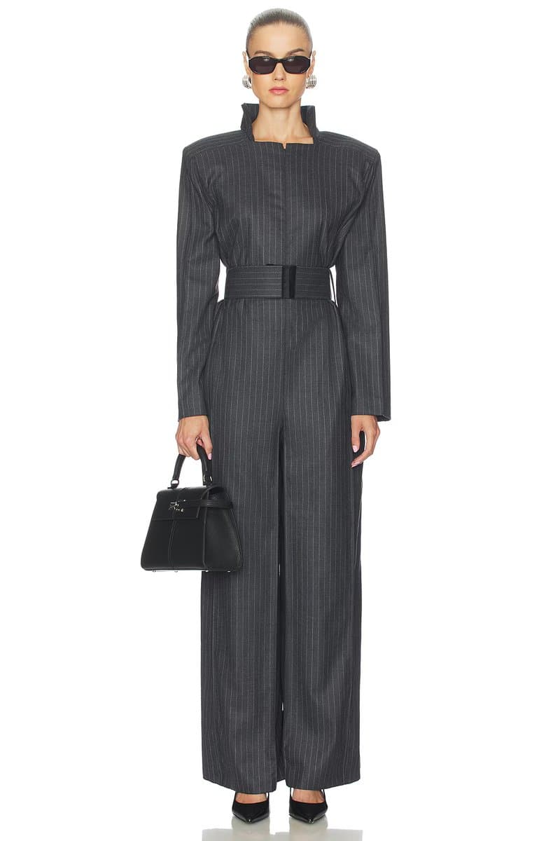 revolve Pinstriped Jumpsuit