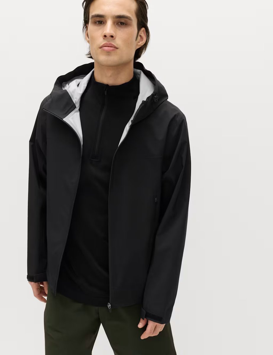 Marks & Spencer M&S Waterproof Jacket with Stormwear™ Ultra Black - 4