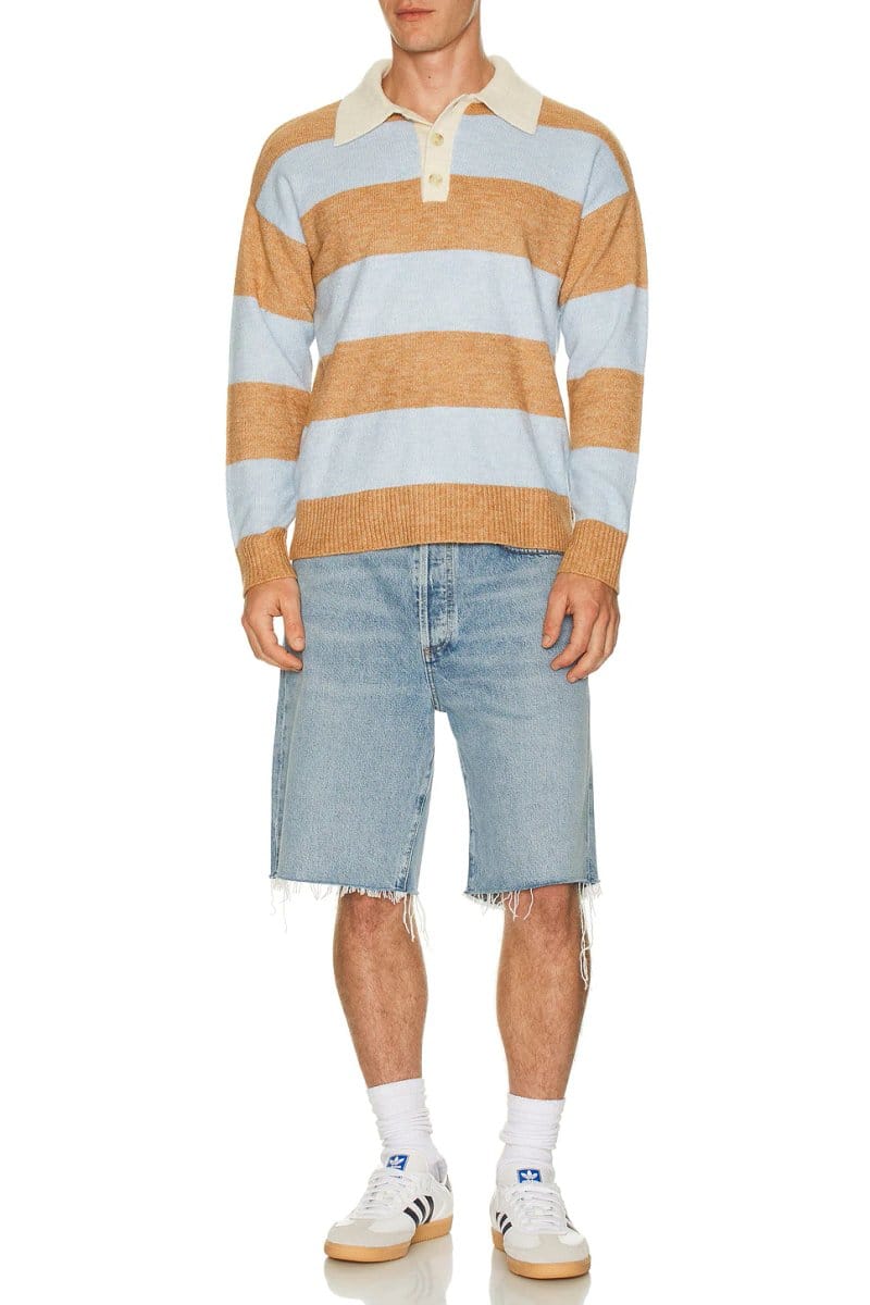 revolve Striped Rugby Polo Sweater - 4