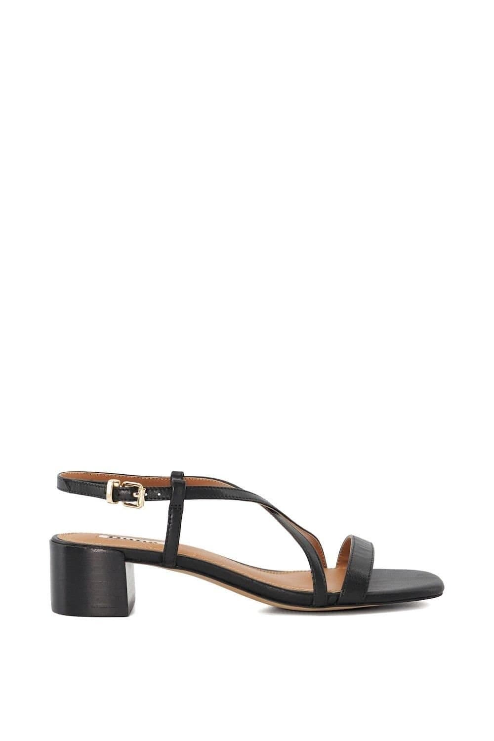 Dune London Dune London Women's 'Jaskell' Leather Sandals in Black