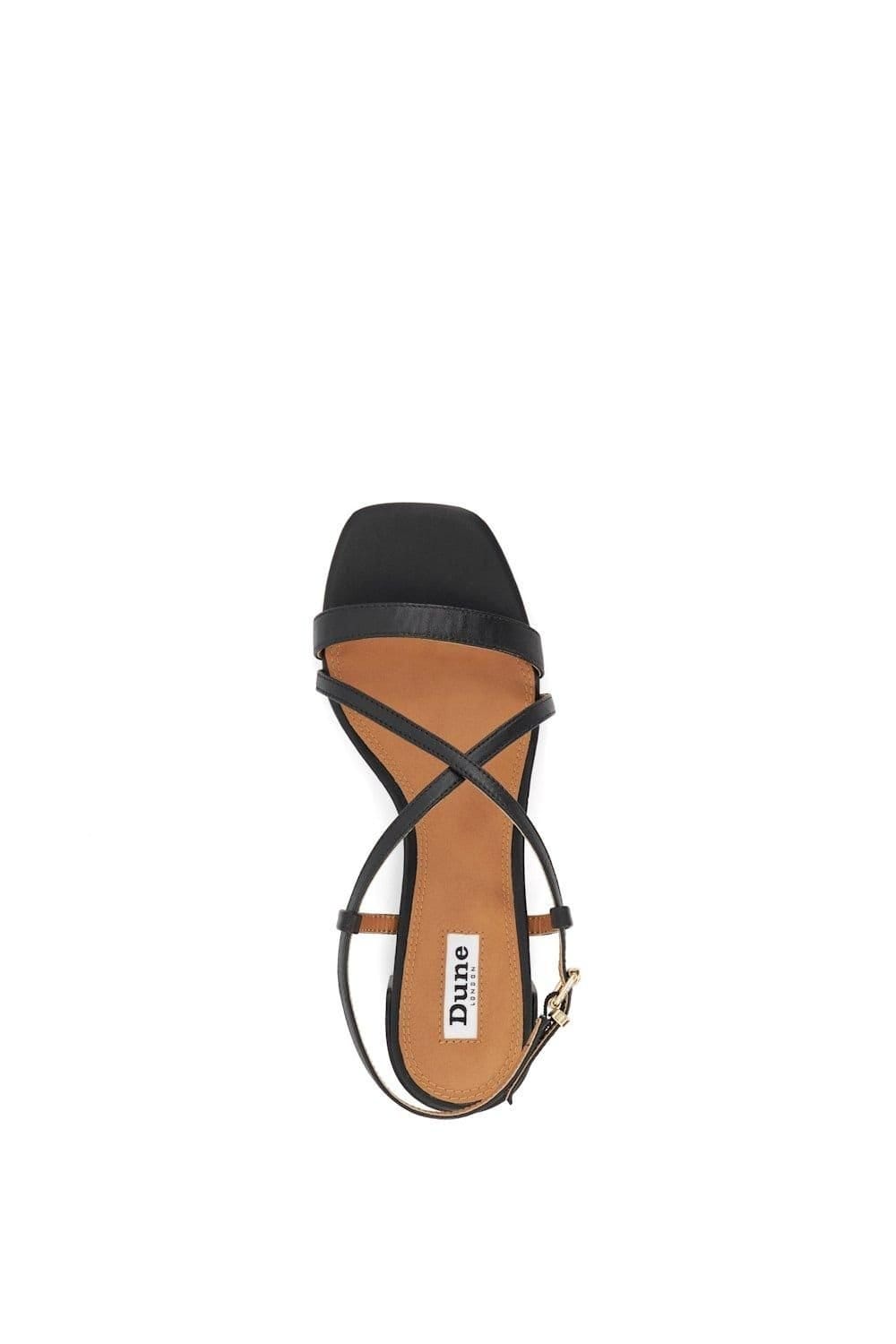 Dune London Dune London Women's 'Jaskell' Leather Sandals in Black - 4