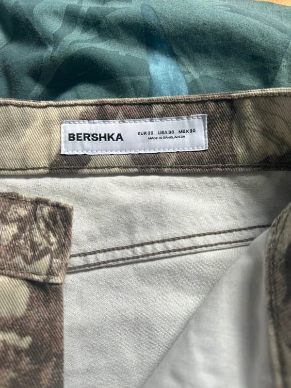 Bershka Bershka patterned jeans