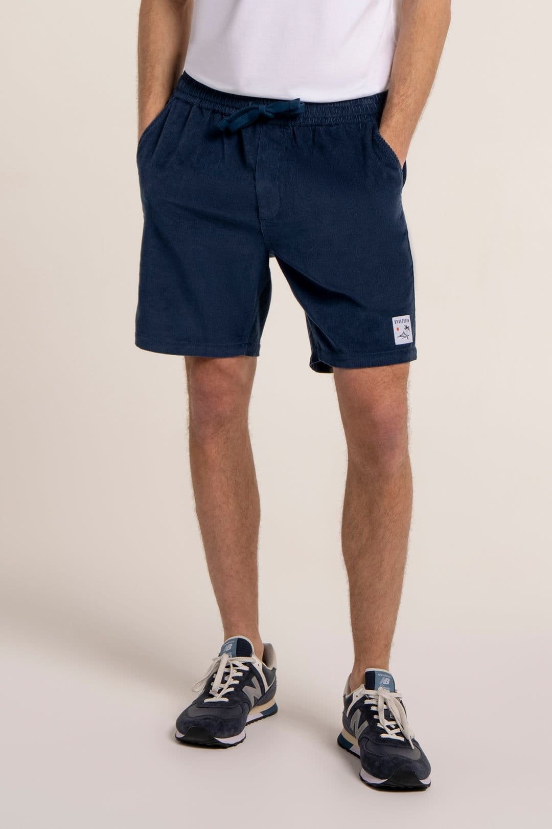 Brakeburn Brakeburn Men's DALHAM CORD SHORTS in Blue - 1