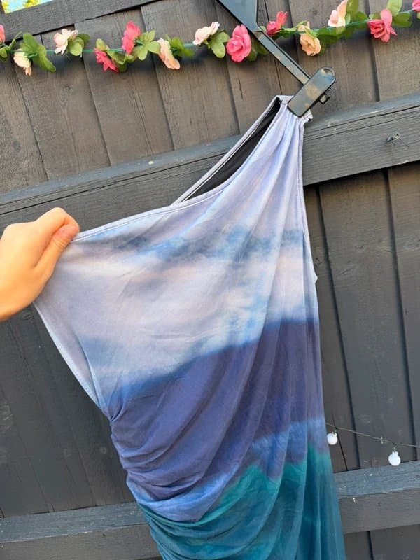 Shein Shein Tie Dye Ruched Midi Dress | Size M / UK 10-12 | RRP £16