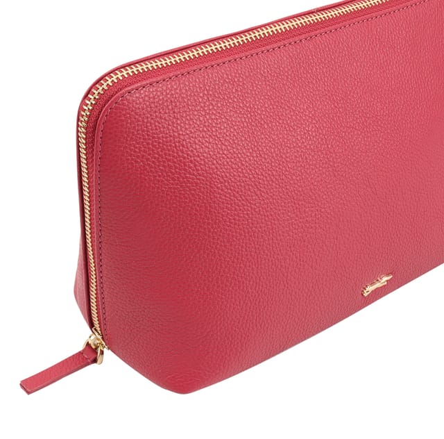 Paul Costelloe Paul Costelloe Women's Lahn Leather Pouch in Pink - 3