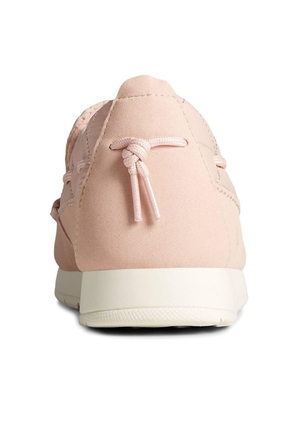 Sperry Sperry Women's 'Moc-Sider' Water-Resistant Suede Slip On Shoes in Pale Pink - 4