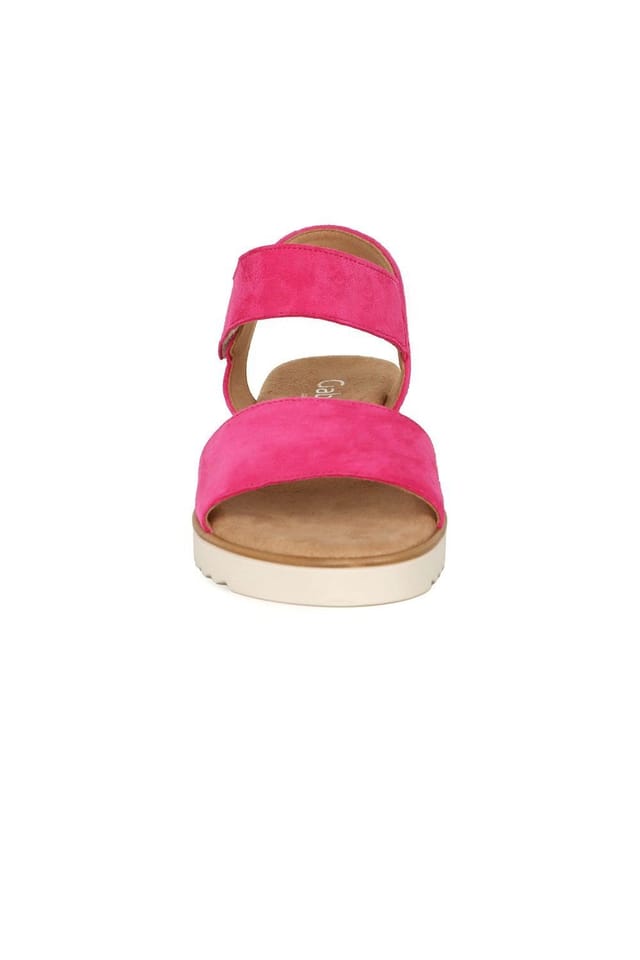 Gabor Gabor Women's 'Raynor' Low Wedge Sandals in Pink - 3