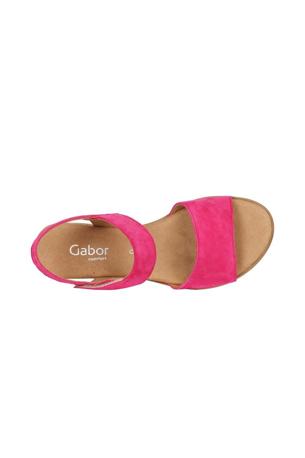 Gabor Gabor Women's 'Raynor' Low Wedge Sandals in Pink - 4