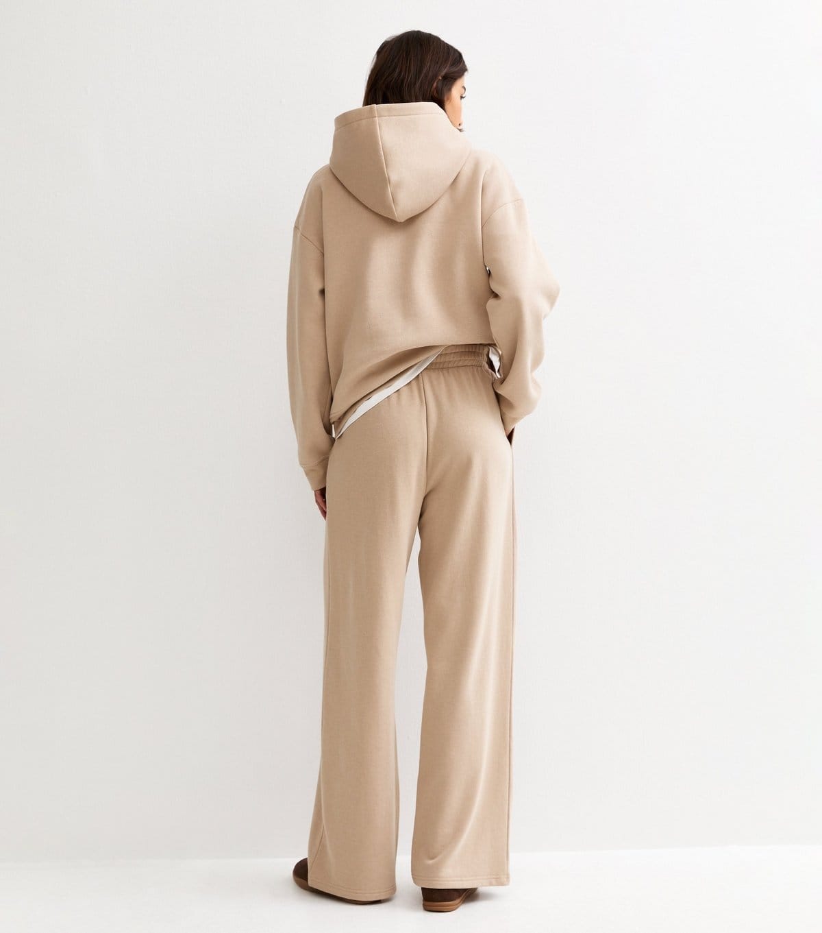New Look Women's Camel Wide Leg Joggers New Look - 4