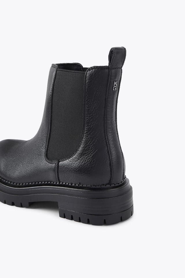 KG Kurt Geiger KG Kurt Geiger Women's 'Tasha3' Leather Boots in Black - 3