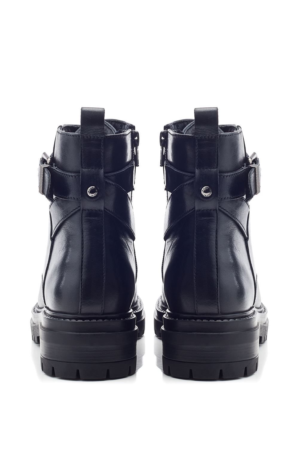 Moda In Pelle Moda In Pelle Women's 'Omola' Leather Ankle Boots in Black - 4