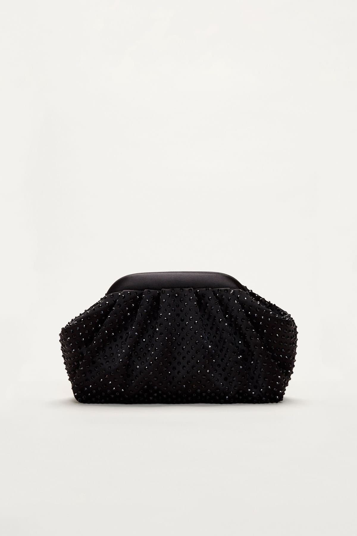 Phase Eight Phase Eight Women's Hotfix Clutch Bag in True Black