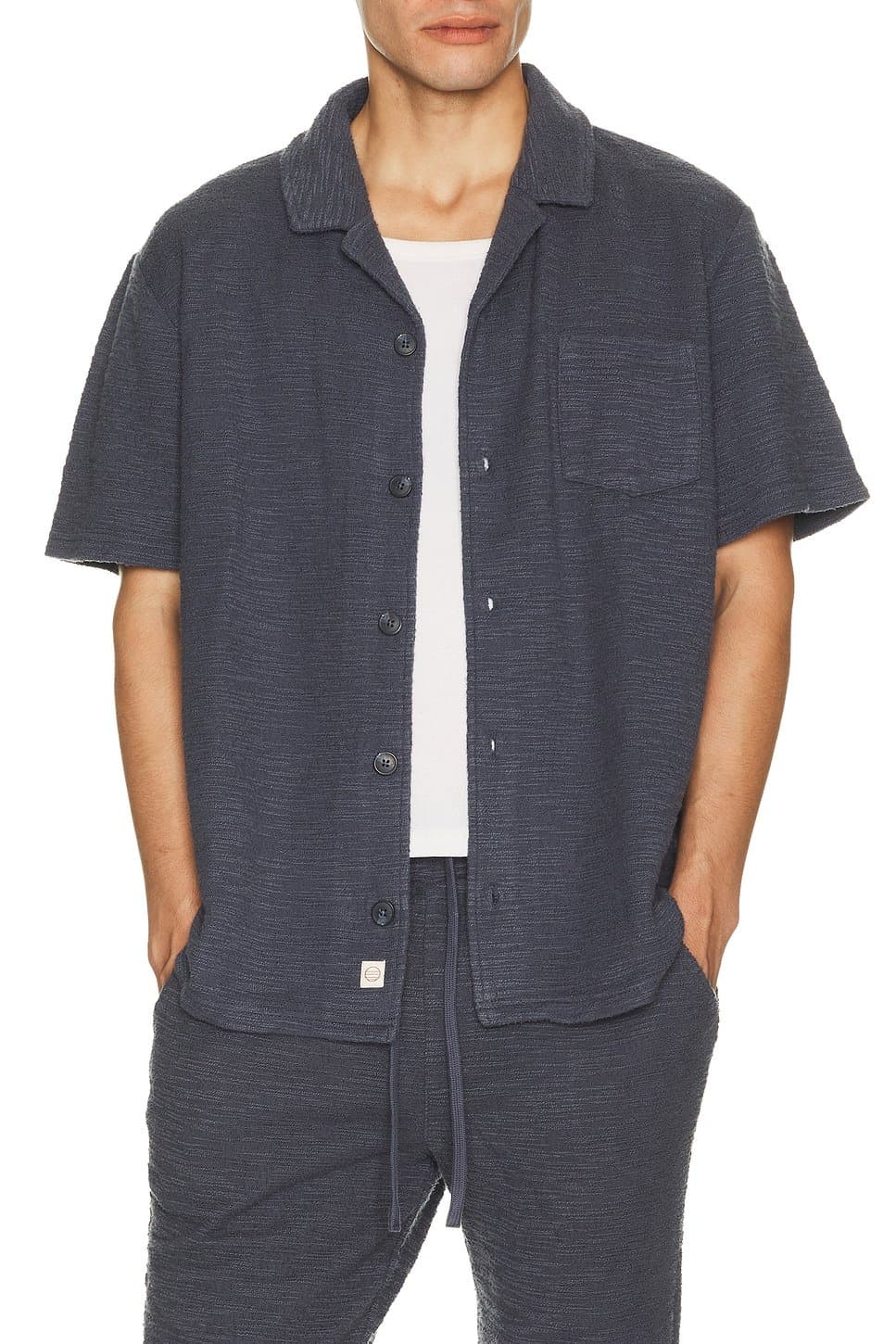 revolve Hugo Jacquard Resort Shirt