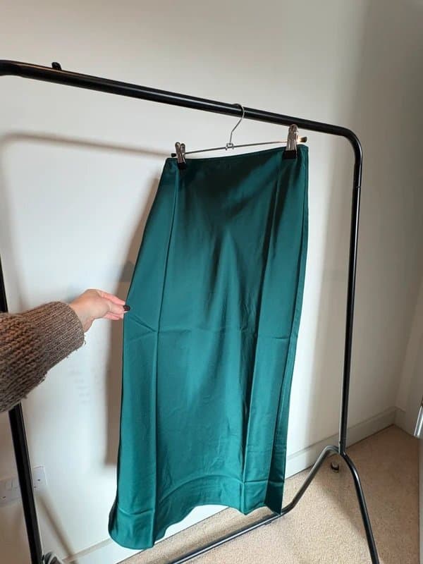 ASOS Design ASOS Design Satin Bias midi Skirt