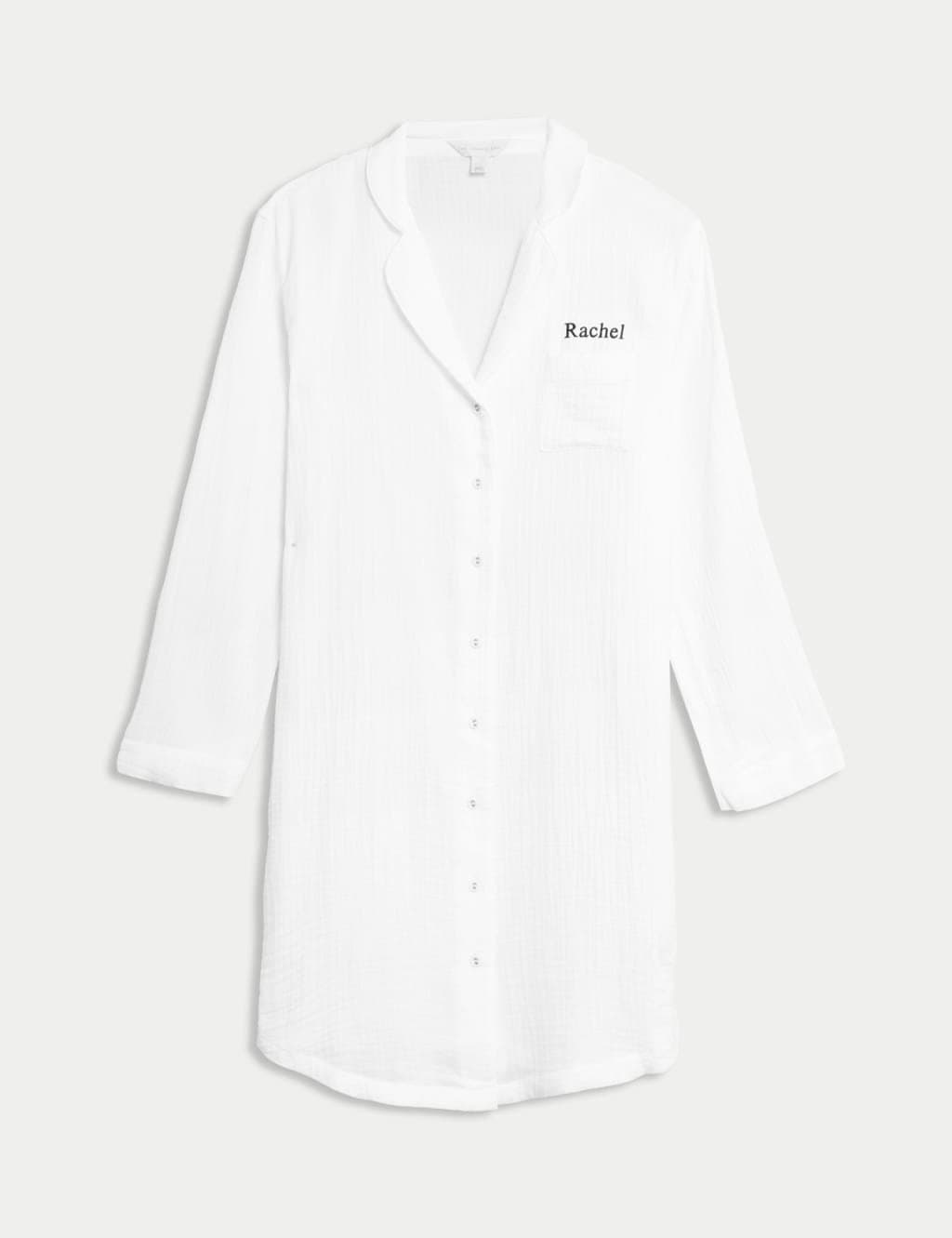 Marks & Spencer M&S Personalised Women's Revere Nightdress White