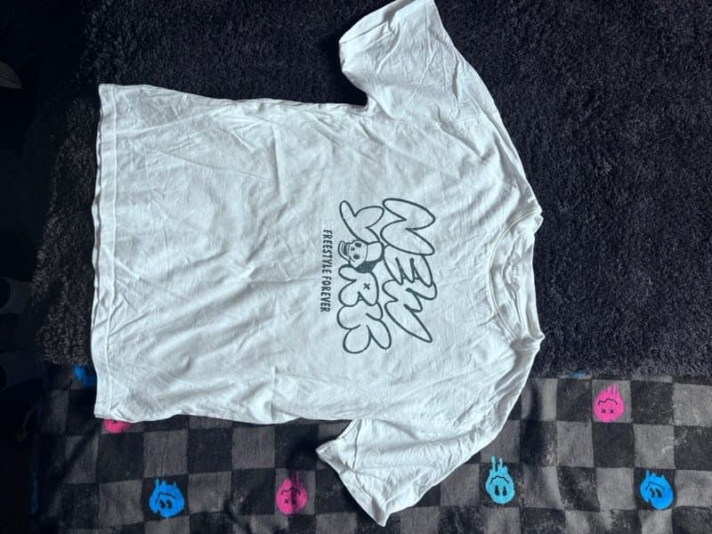 Mango White New York T-Shirt from Mango age 9-10