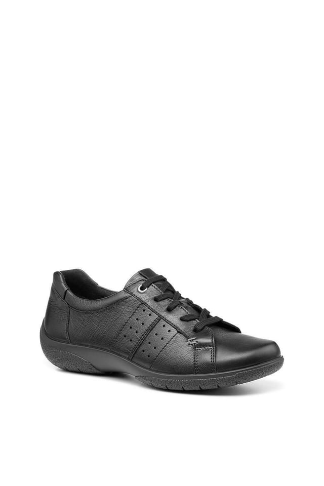 Hotter Hotter Women's Wide Fit 'Fearne II' Lace Up Shoes in Black - 2