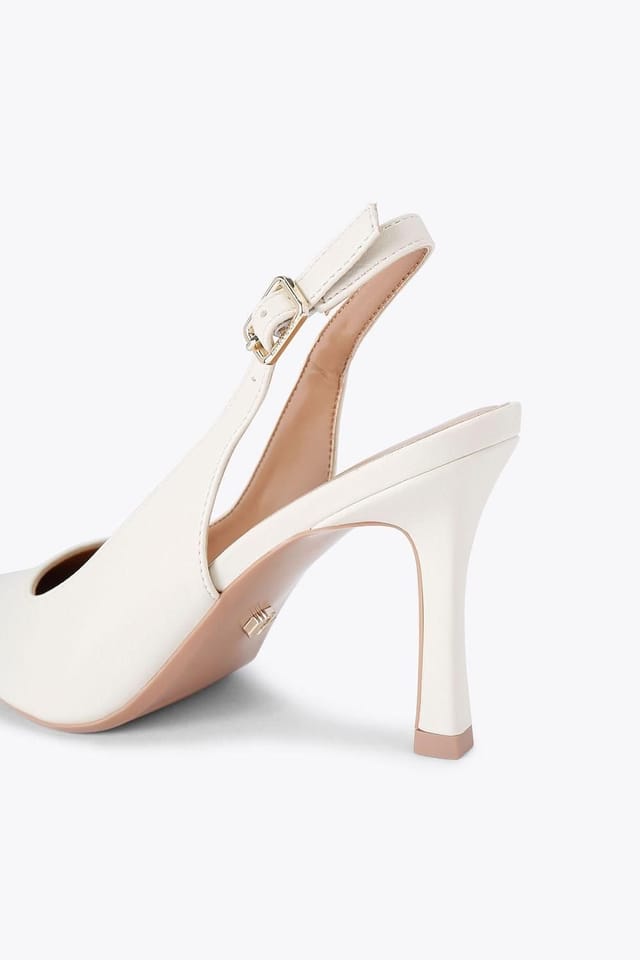 Carvela Carvela Women's 'Corletta Sling Court' Heels in Cream - 3