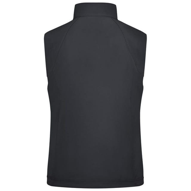 James and Nicholson James and Nicholson Women's Softshell Gilet in Black - 2