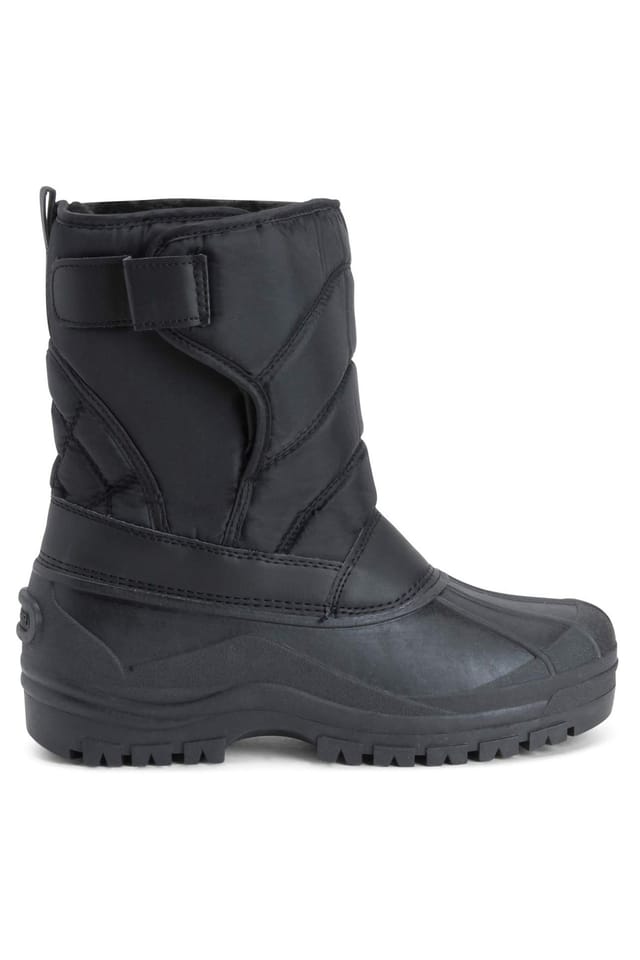 Viva VIVA Men's Muck Nylon Strap Duck Snow Winter Waterproof Rain Outdoor Boots in Black - 2