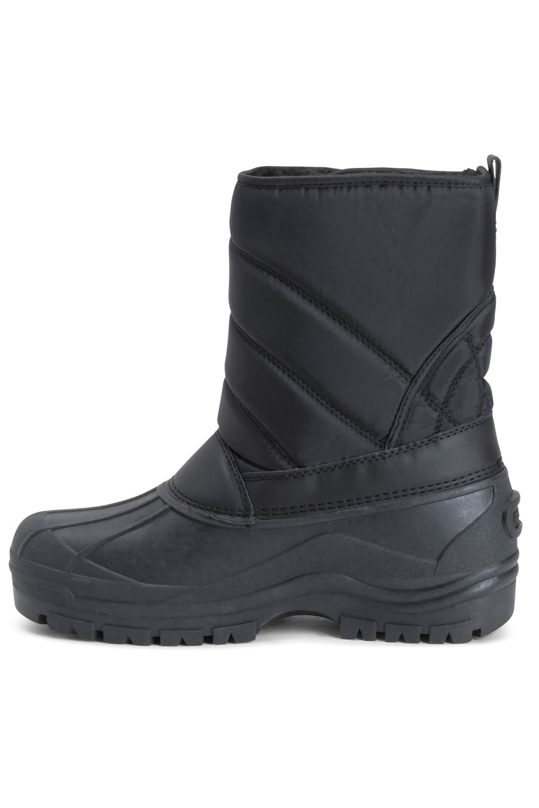 Viva VIVA Men's Muck Nylon Strap Duck Snow Winter Waterproof Rain Outdoor Boots in Black - 4