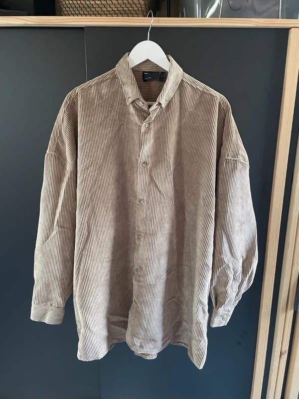 ASOS Corduroy oversized shirt