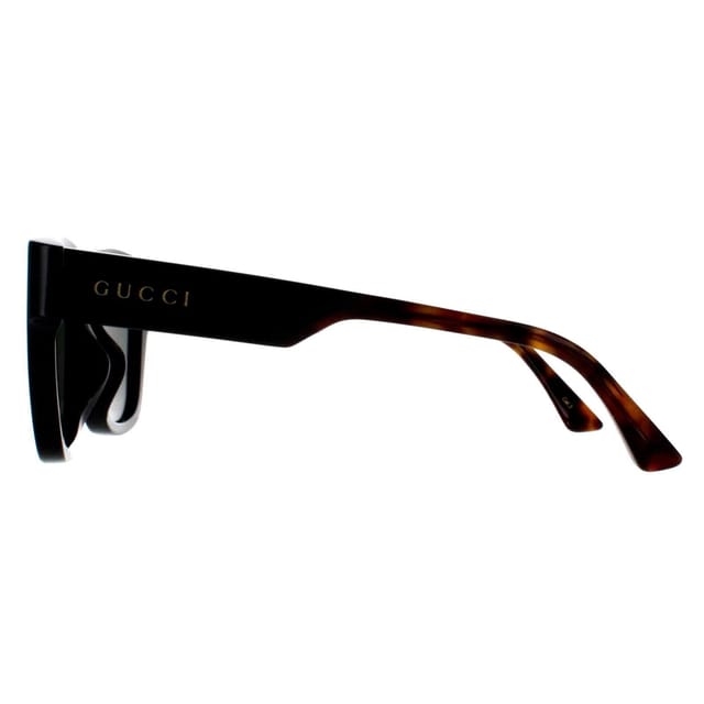 Gucci Gucci Men's Square Black with Havana Grey GG1670SK - 3
