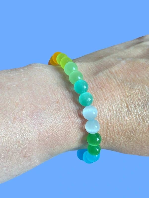 No Label Colourful Cats eye bracelet