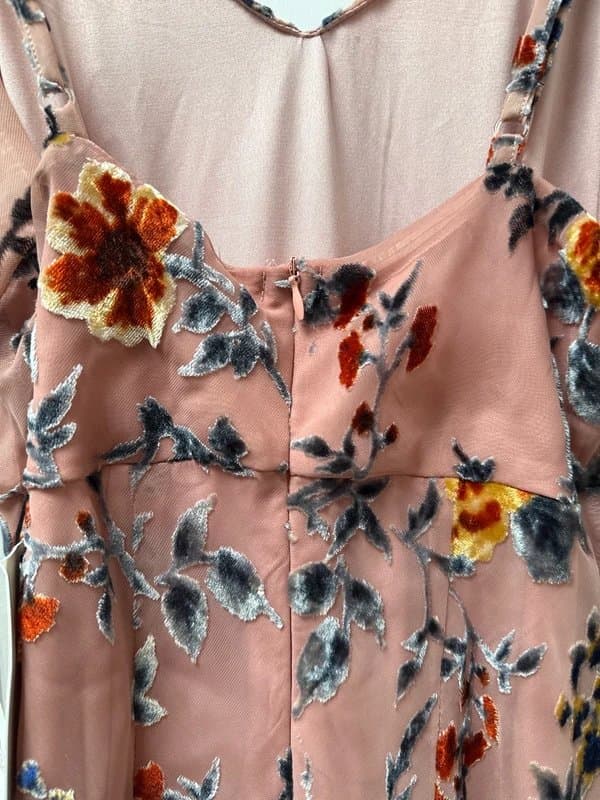 Never Fully Dressed Pink floral dress