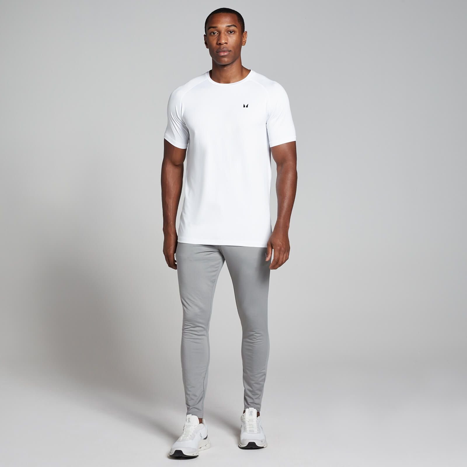 MyProtein Myprotein Men's Training Short Sleeve T-Shirt in White - 3