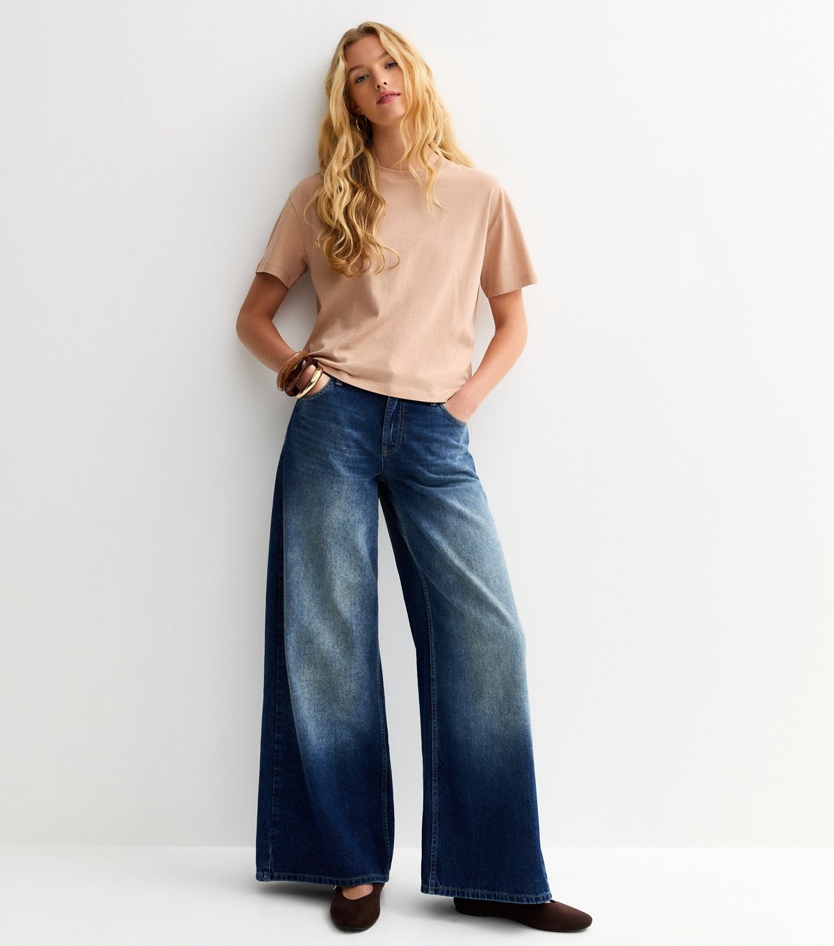 New Look Women's Mink Cotton Boxy Fit T-Shirt New Look - 3