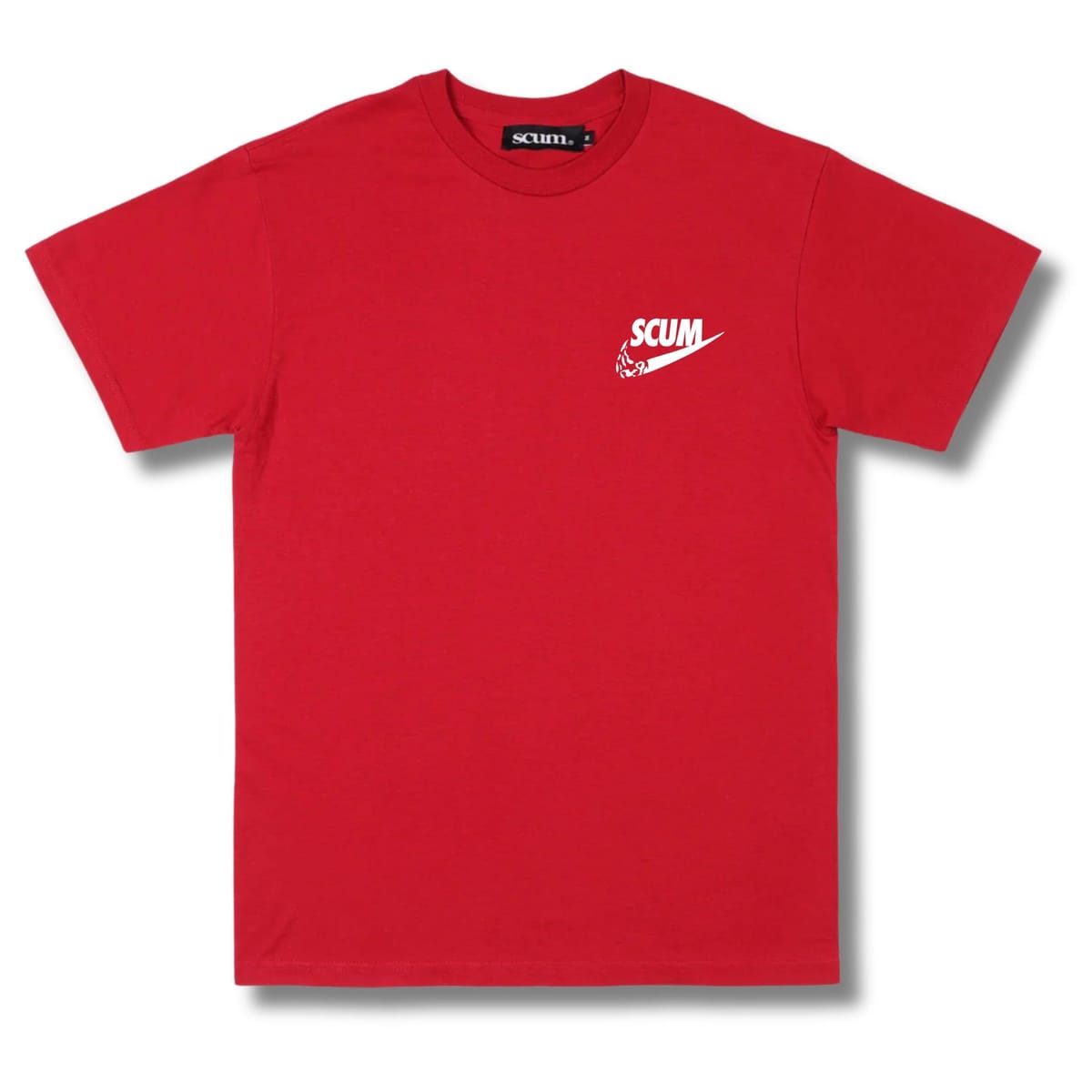 Scum Scum Men's Tick T-Shirt in Red - 1