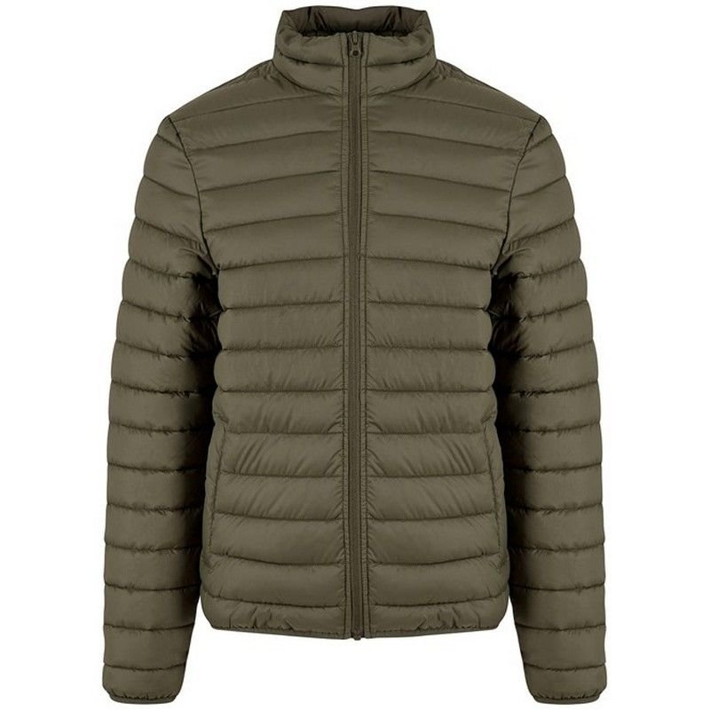 New Morning Studios New Morning Studios Men's Lightweight Puffer Jacket in Olive - 3