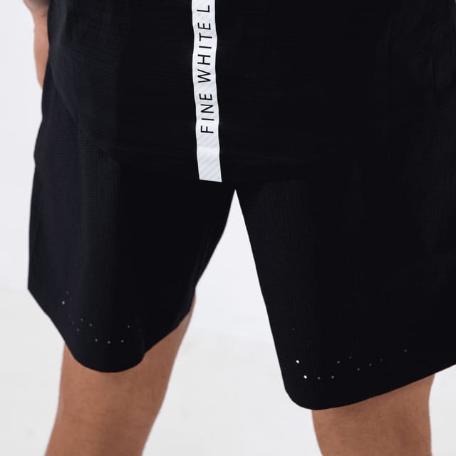 Fine White Line Fine White Line Men's Astral shorts in Black - 2