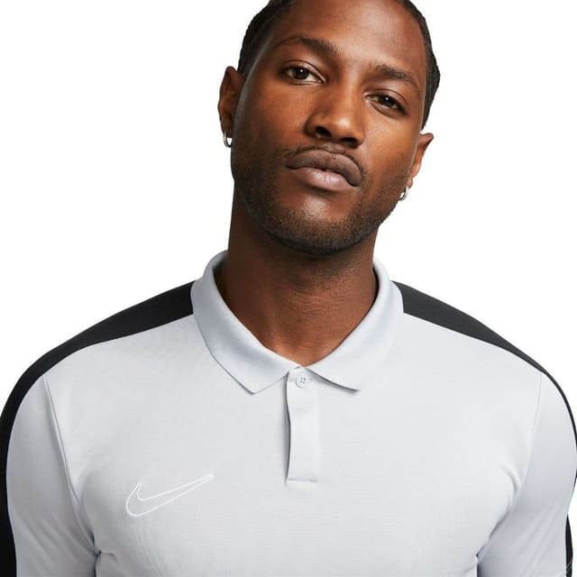 Nike Nike Men's Academy Dri-FIT Polo Shirt in White - 3