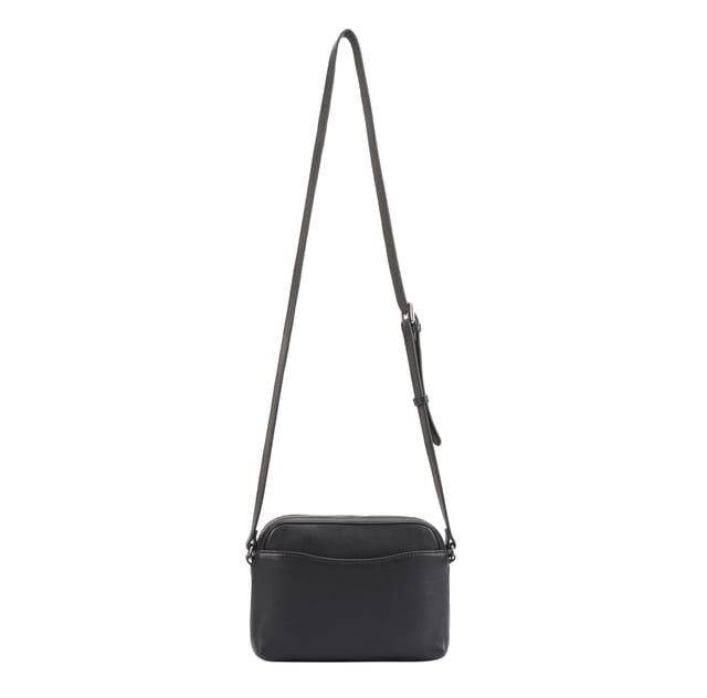 Paul Costelloe Paul Costelloe Women's Simona Leather Cross Body Bag in Black - 2