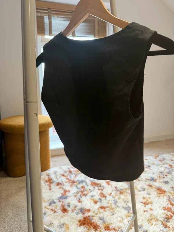 Monki Black Monki waistcoat